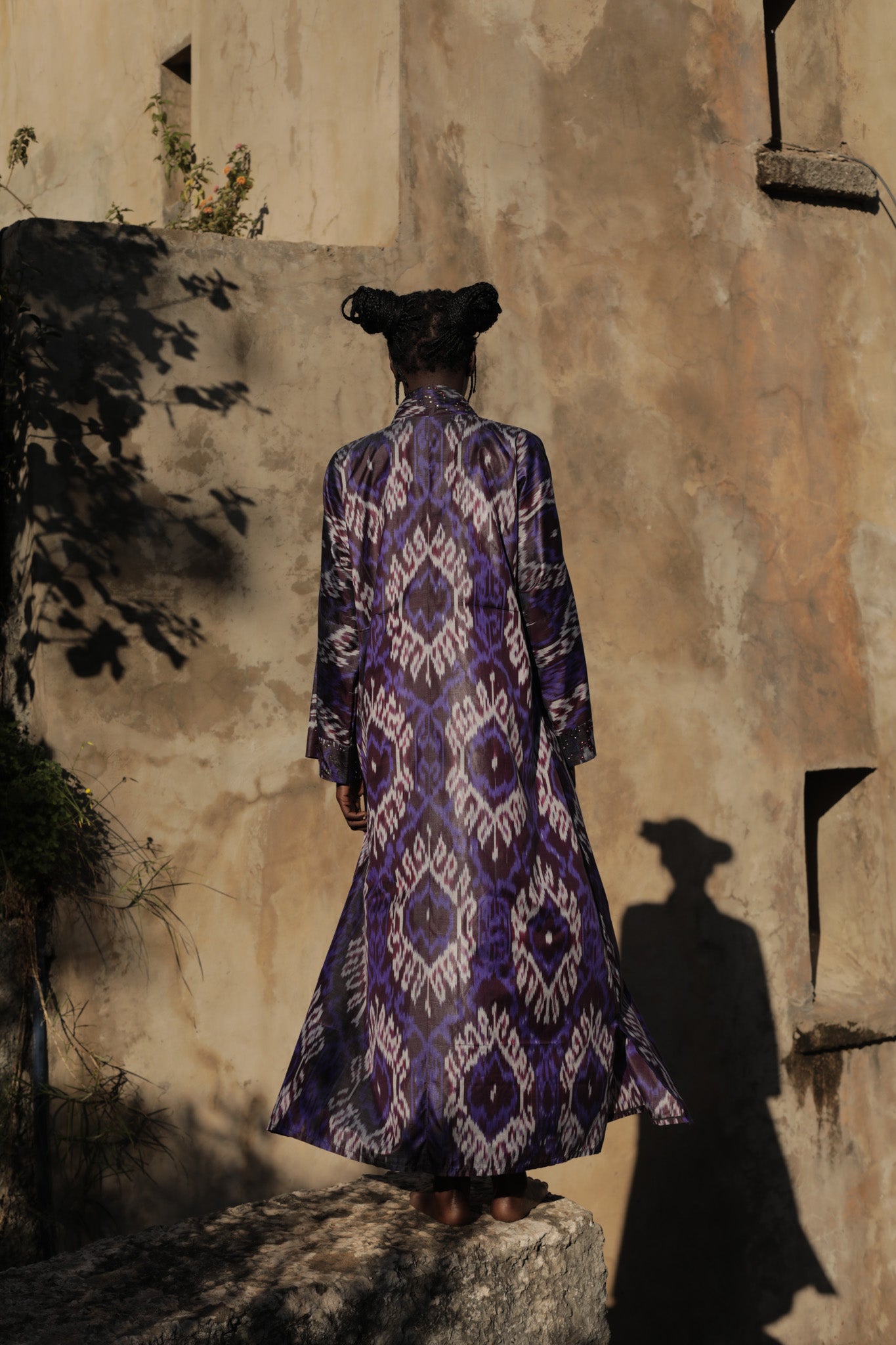 Samar - Silk Ikat Abaya