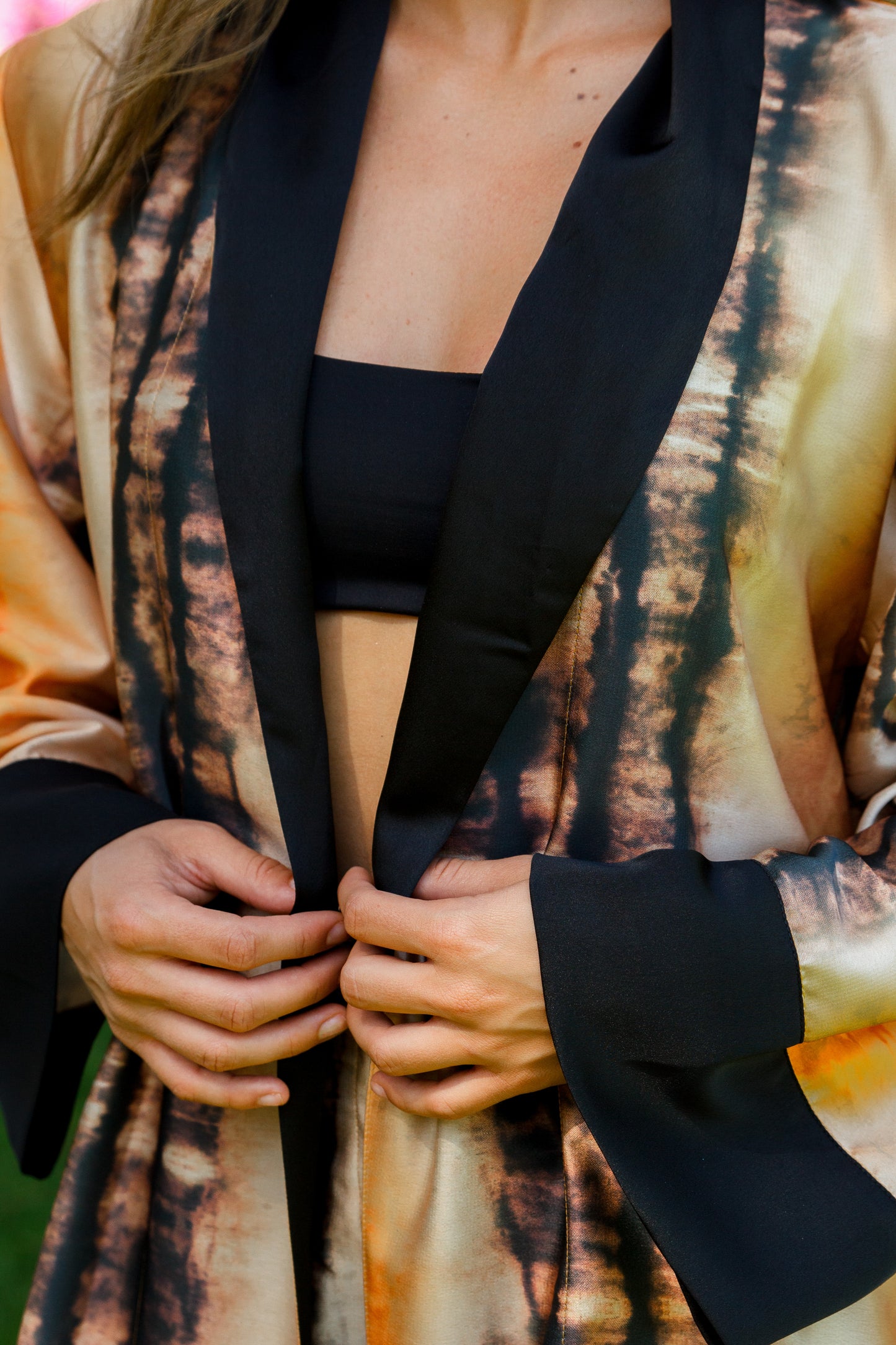 Duster Bombay - Tie & Dye Long Kimono